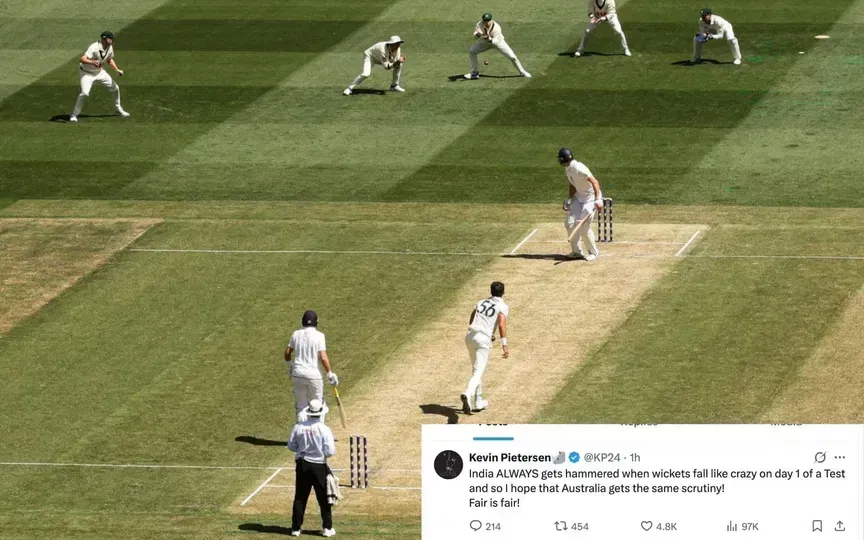 Kevin Pietersen slams Boxing Day pitch with special India reference in his Twitter rant